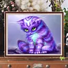 Cat-Paint by Numbers Acrylic Painting 50*40CM