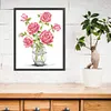 Rose - 9CT Partial Beaded Cross Stitch Kit(25x31cm)