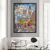 >SALE<Full Cross Stitch 11CT Cotton Thread Big Ben Printed Embroidery Kits (60x80cm)