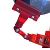 Clip-On Universal Round Shading Cover Adjustable Angle for Welding Torch(Red)