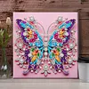 (Pre-Framed)Butterfly-Special Shape Diamond Painting Kit(29x29cm)