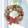 DIY Special Shaped Drills Diamond Painting Flower Wreath Kit