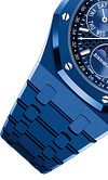 Blue 904L Steel Blue Dial - Perpetual Calendar Watch - 41mm