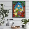 Diamond Painting-DIY Full Round Drill Cartoon Dinosaurs