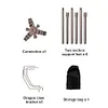 Camping Gas Stove Holder Aluminum Alloy Outdoor Gas Tank Support for Camping BBQ
