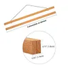 Magnetic Light Wood Wooden Frame Hanger for Photo Picutre Canvas Artwork Art Print Wall Hanging DIY Diamond Art Accessories