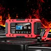 12V6A Car Battery Charger Fast Charge LCD Display Pulse Full Intelligent Charger