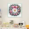 Wreath-14CT Counted Cross Stitch Kit(40x40cm)