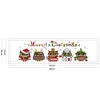 Partial Cross Stitch Kits Christmas Owl 14CT Counted DIY Home Decorations(Brand)