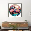 (Counted/Stamped) Flamingo - 18CT Cross Stitch 20*20cm/7.87*7.87in