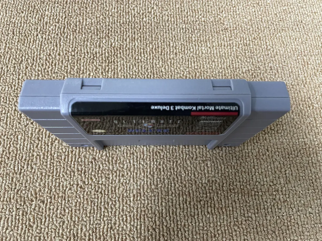 Ultimate Mortal Kombat 3 Deluxe For Super Nintendo SNES - 16 Bit Game Cartridge