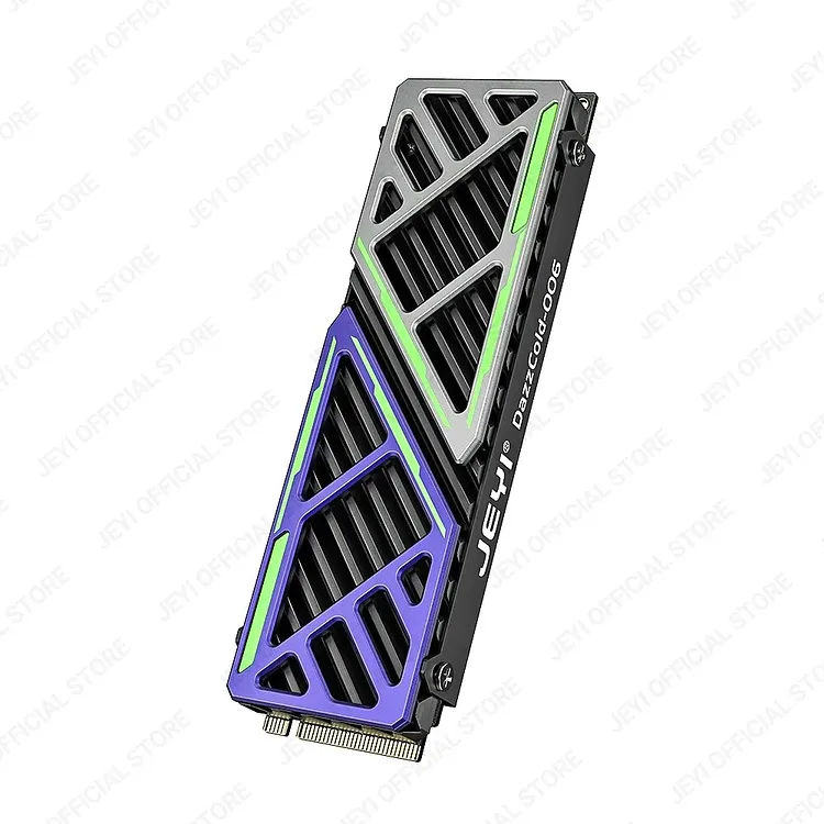 極上品/新品高速SSD256GB/DVD焼きソフト/最新Win11/テンキー/ JEYI Dazzcold M.2 SSD Heatsink 2280 NVME NGFF Radiator Magnesium
