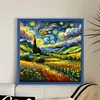 Starry Sky Scenery-11CT Stamped Cross Stitch 50*50cm/19.69*19.69in