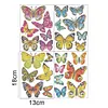 4pcs/set 5D DIY Diamond Painting Butterfly Stickers Handmade Art Craft Kits