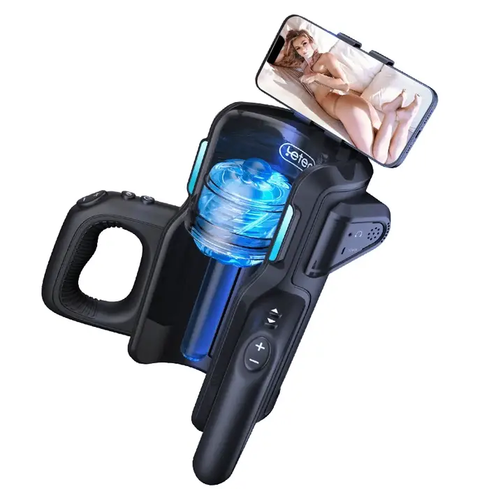 XPORNTOY-Leten - Thrusting Phone Holder Masturbator Cup 