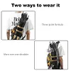 Archery Quiver Dual Use Back Arrow Quiver Multi-Function Hip Arrows Bag for Hunt