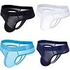 Athletic Supporters Bikini Underwear for Men Jock Strap Male Underwear for Gym Sport