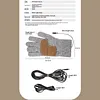 USB Electric Heated Gloves Anti-Slip Thicken Cycling Glove for Winter Ski Sports