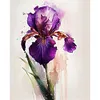 Iris Flower-11CT Stamped Cross Stitch 40*50cm