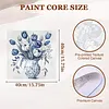 (US Local)Paint By Numbers Kit On Canvas DIY Oil Art Vase Picture Home Decor40x40cm
