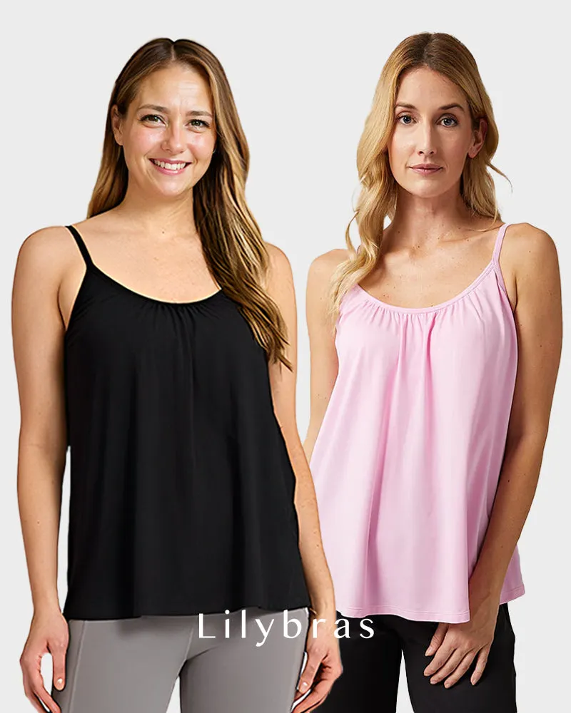 Women&rsquo;s Fly Free Cooling Cami with Built-in Bra