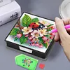 Seven-Spotted Ladybug Leather Diamond Painting Notecard Box for Adults Beginners