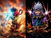 1/6 & 1/4 Scale Super Saiyan 4 & 5 Son Goku with LED - Dragon Ball Resin Statue - Iron Curtain Studio