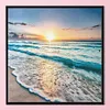 (Counted/Stamped) 11CT Sunset By The Sea-Cross Stitch-40*40cm/15.75*15.75in