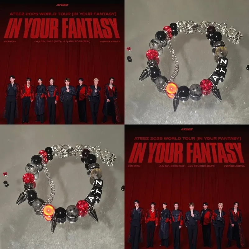 2025 Ateez In Your Fantasy World Tour Lomo Card