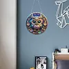 Diamond Painting Single-sided Owl Pendant for Home Garden