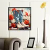 Diamond Painting -DIY Round Drill Flower Cowboy Boots(40x40cm)