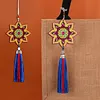 DIY Mandala Diamond Painting Drill Car Ornament Mosaic Bag Decor Pendant Kit