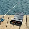 140pcs/box Fishing Accessories Kit Fishing Connector Swivels Center Pass Swivels