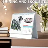 2026 Calendar Diamond Painting Kit DIY Diamond Art Desk Calendar for Home Office