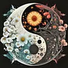Taichi-11CT Stamped Cross Stitch 40*40cm/15.75*15.75in