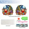 Acrylic Double Sided Christmas 5D DIY Diamond Art Paper Towel Storage Rack Napkin Holder Kit