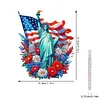 Statue of Liberty DIY Acrylic Diamond Painting Hanging Kit Special Shape Crystal Rhinestone Art Pendants Single Side Drill for Adults Gift Home Wall Or Window Decor