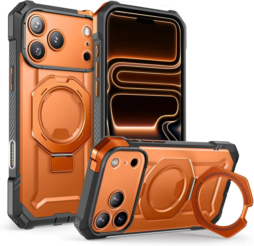 Compatible with iPhone 17 Pro Max Case with Kickstand (Unicorn Beetle Grip), [Camera Control Cover] [MagSafe Compatible] [Military-Grade Drop Protection] Heavy Duty Magnetic Phone Case