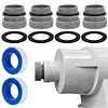 4 Pack Pool Hose Adapter Pool Pump Connector Hoses Conversion Replacement Parts