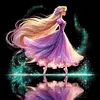 Diamond Painting-DIY Full Round Drill Dancing Princess