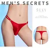 Men's Sexy Thin Waistband U-convex High Elastic Breathable T-back