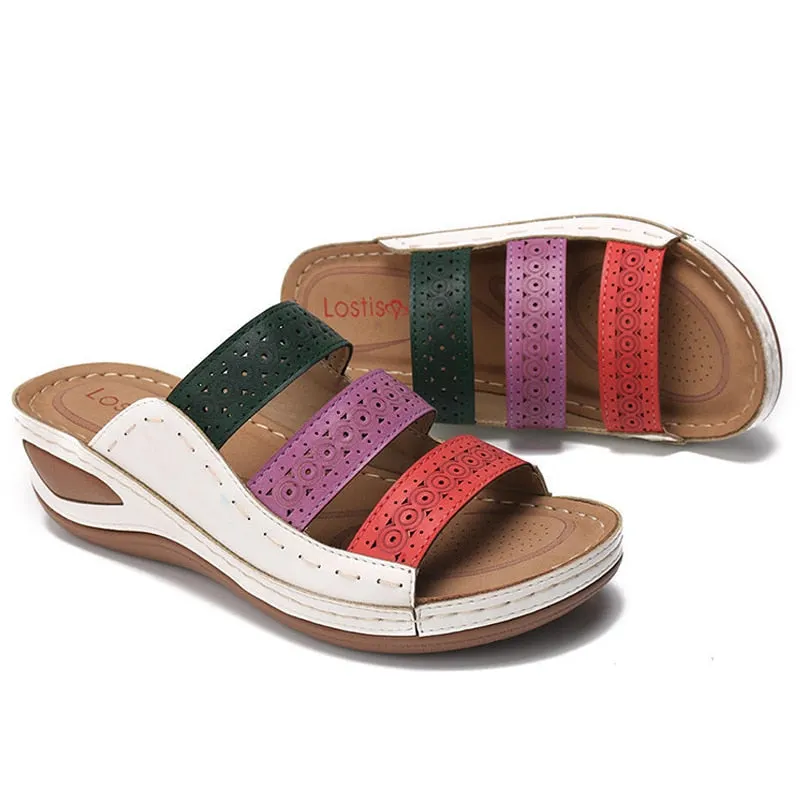 Women Sandals 2020 Fashion Wedges Shoes For Women Slippers Summer Shoes With Heels Sandals Flip Flops Women Beach Casual Shoes