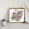 Magnolia And Bee-14CT Stamped Cross Stitch 30*26cm/11.81*10.24in