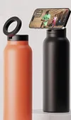 Magnetic Bracket Large Capacity Portable Outdoor sports Stainless Steel Thermos Cup Boy And Girl Water Cup
