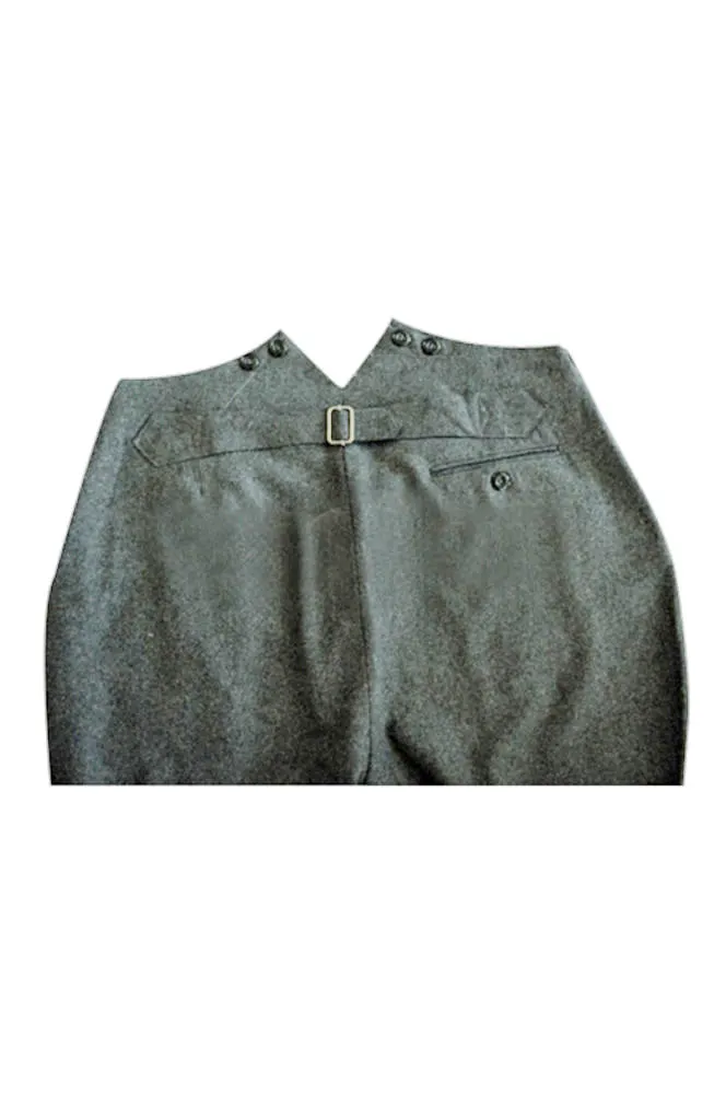   Empire German stone grey Wool Breeches German-Uniform
