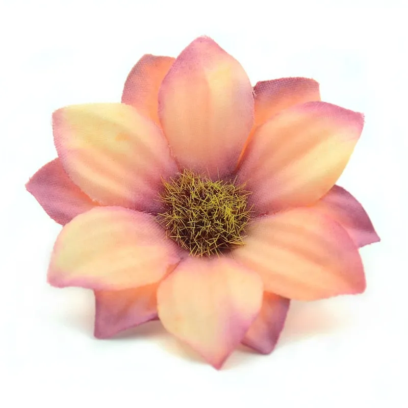 30pcs  Cheap 5.5cm Mini Gerbera Artificial Rose Rose Flower Head  Wedding Decoration DIY Wreath Accessories Craft Fake Flowers