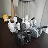 New solar car-mounted car ornaments creative automatic rotating model