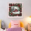Winter Cabin-11CT Stamped Cross Stitch 40*40cm/15.75*15.75in