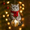 Christmas Decoration Cats Christmas Tree Ornament 