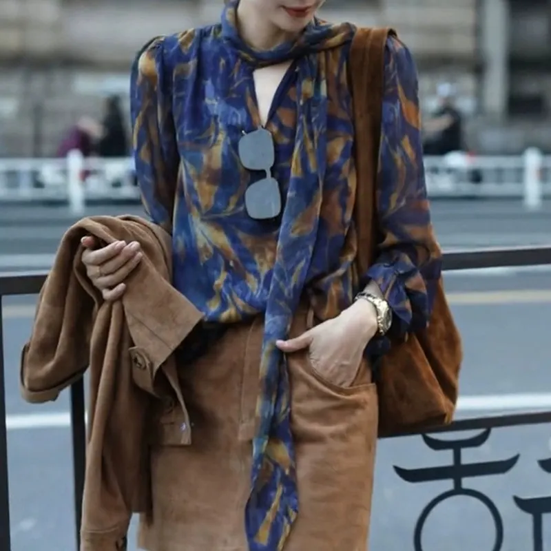 Athvotar Athvotar Light Luxury White Acetic Fascination Stender Shirt Woman 2025 New High-End Feel Chic Shirt Top
